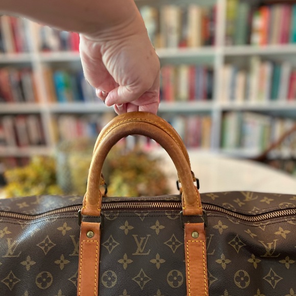 ✈️ Louis Vuitton Keepall 55 Monogram Canvas — Classic Travel Icon - Picture 14 of 16